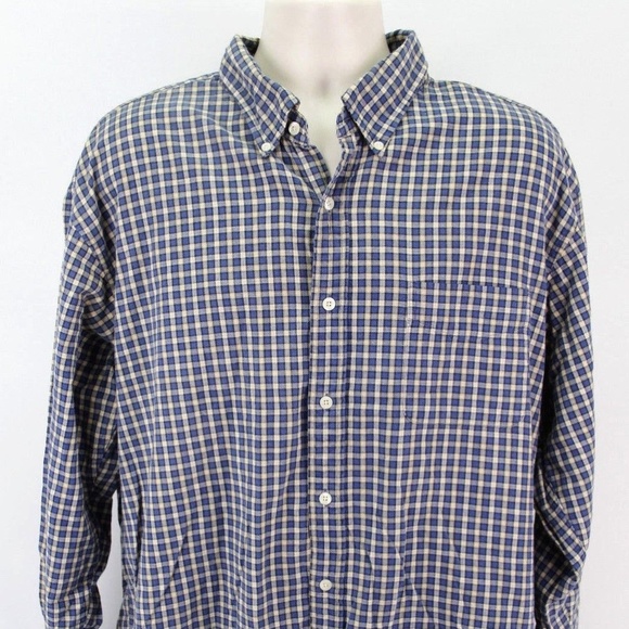 J Crew XL Shirt Plaid Casual Button Down - Picture 1 of 7